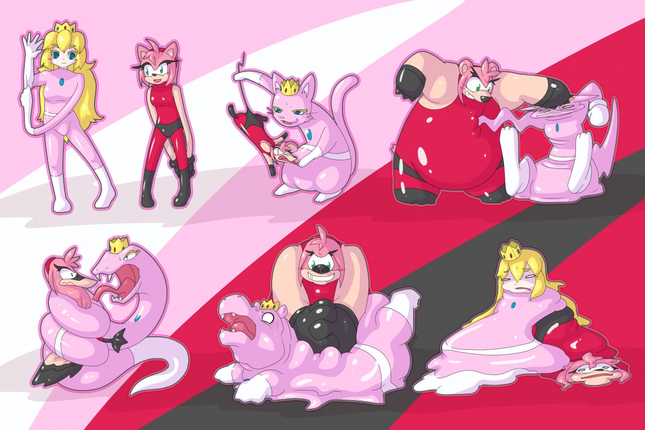 Amy Rose's Anal Vore Collection: The Ultimate Treat for Fantasy Lovers.