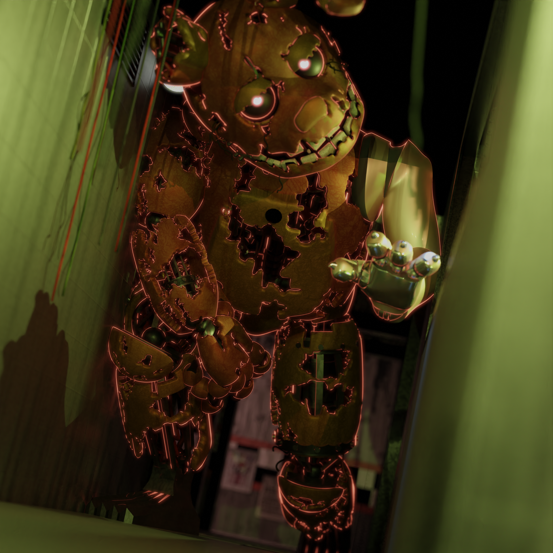 Life-Sized Springtrap Animatronic 