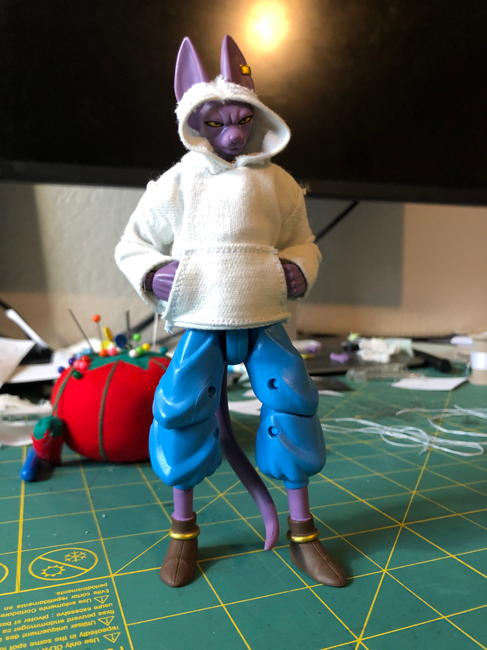 Beerus hoodie hotsell