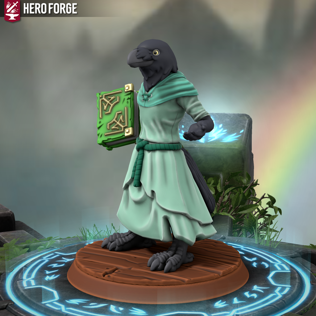 Heroforge OC Concepts - Katsuya Sakamoto (Mage Robes) by DocCroc -- Fur  Affinity [dot] net
