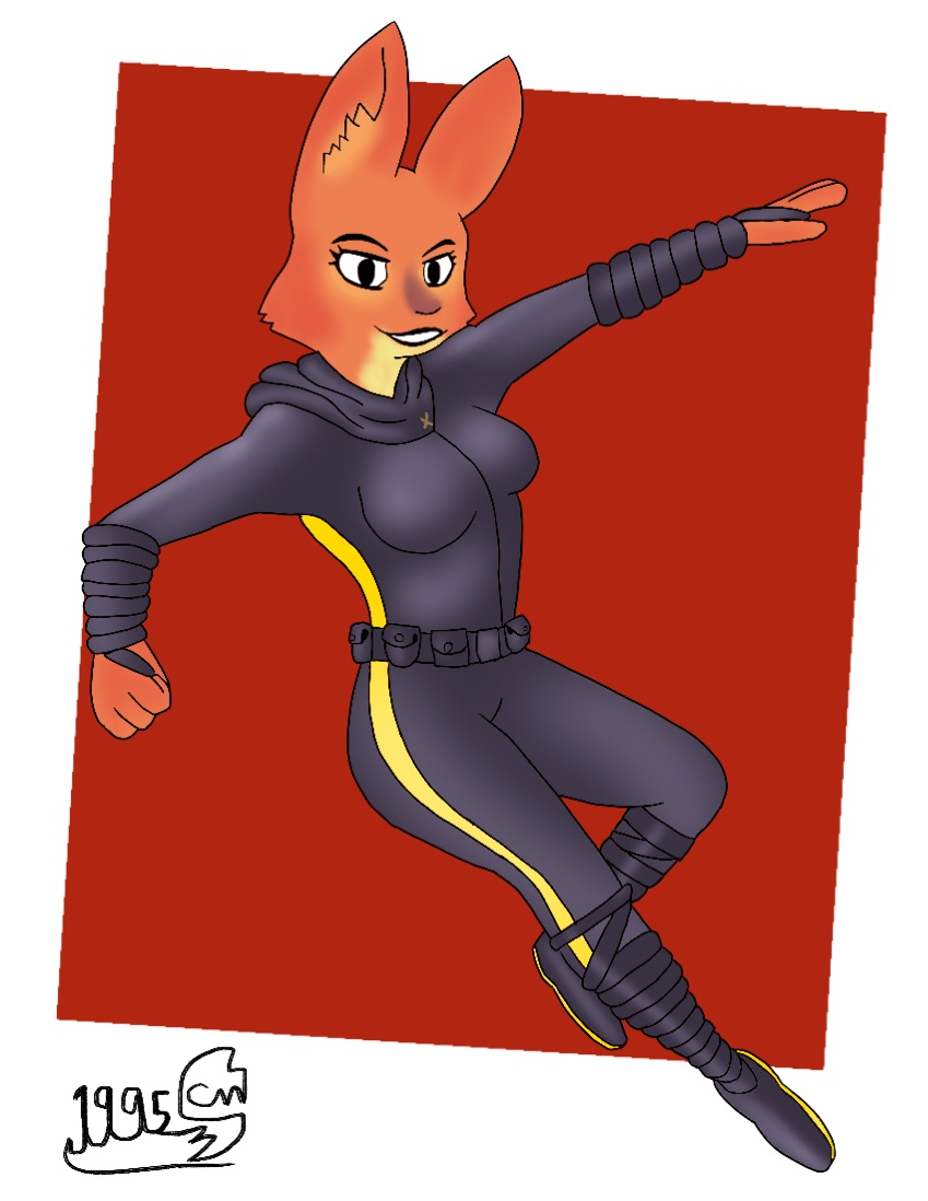 Orange-Pawed by Ranierfoxy -- Fur Affinity [dot] net