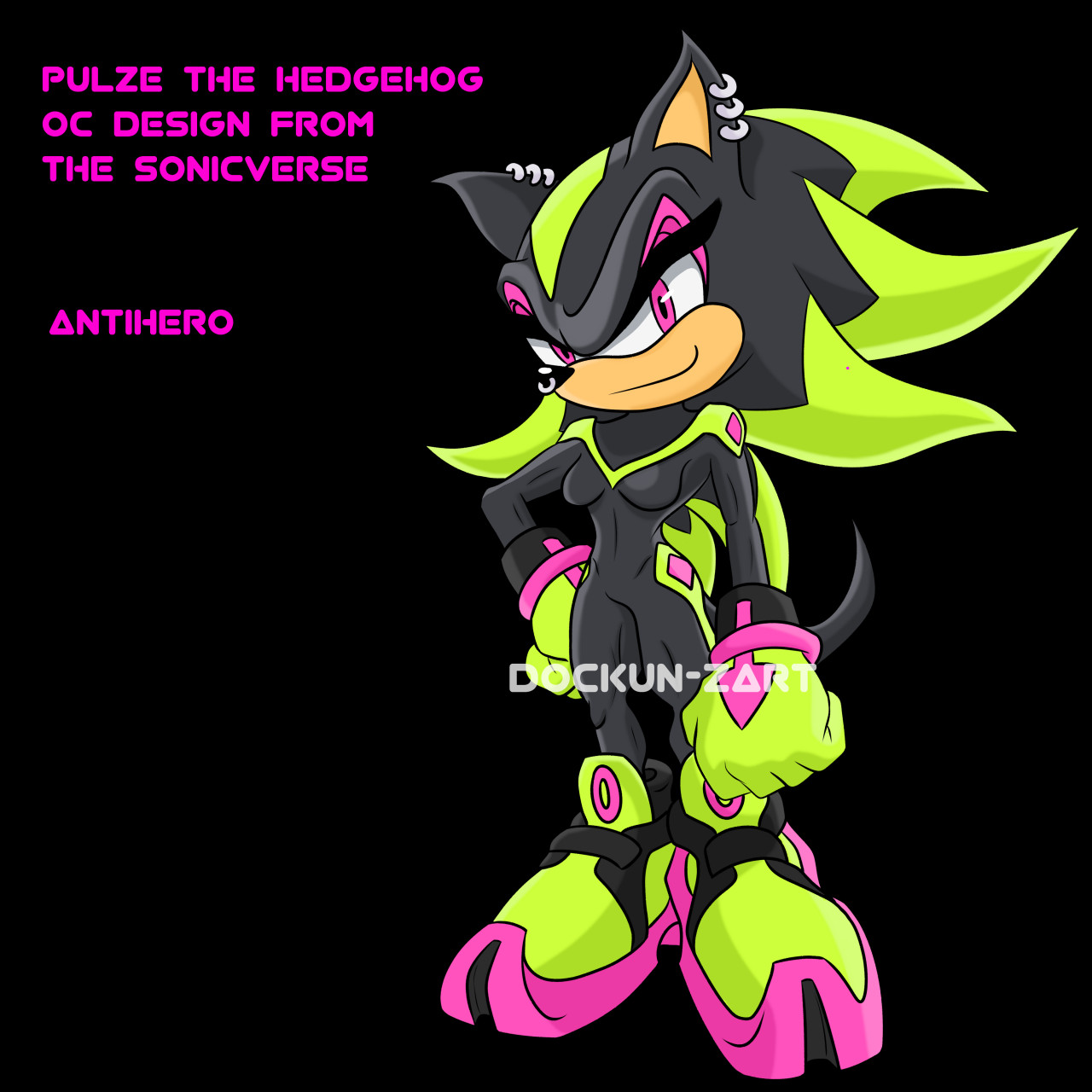 Disegnati un sonic the hedgehog oc