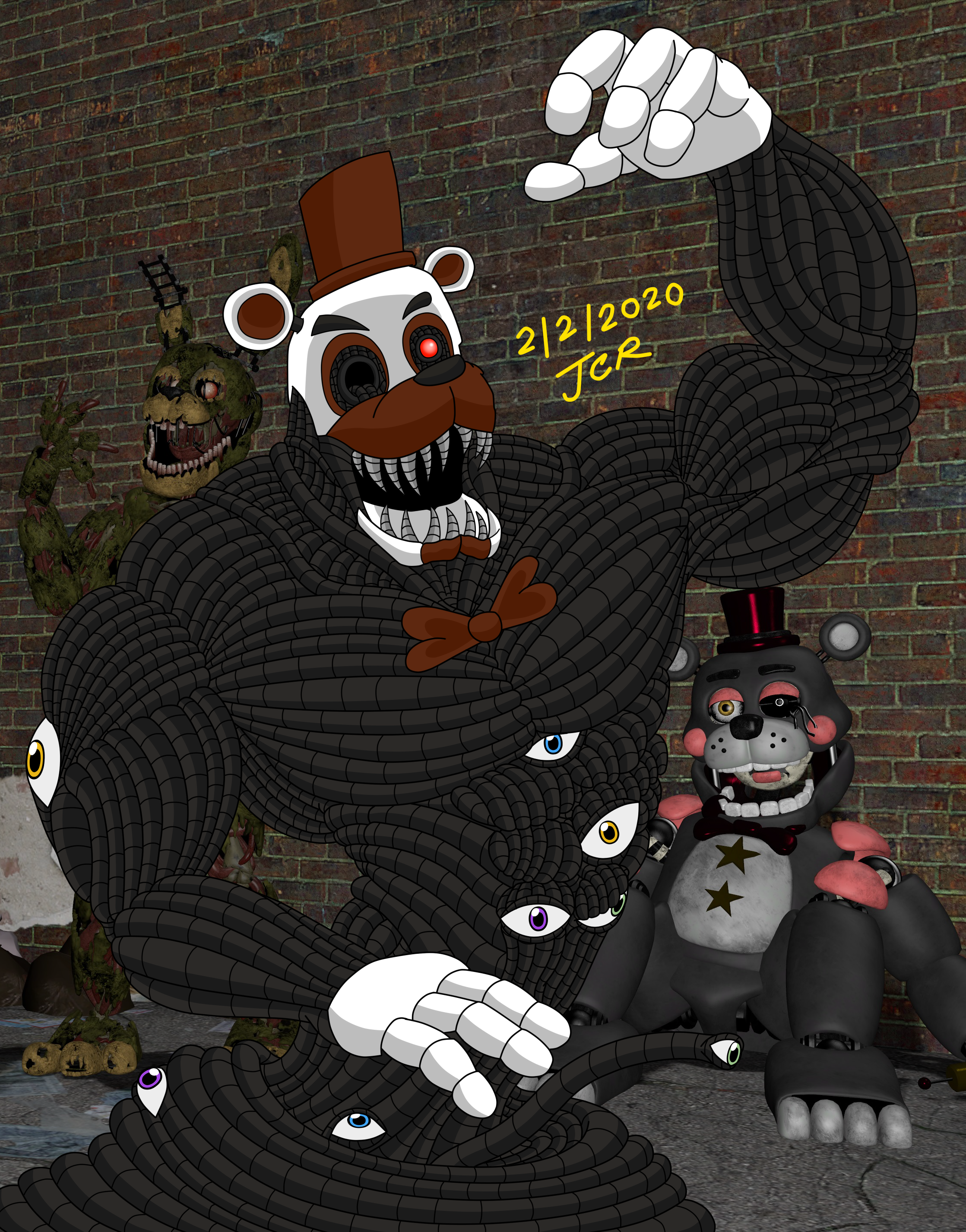 I CREATED A MONSTER! fnaf 4 by suenta-deathgod -- Fur Affinity [dot] net