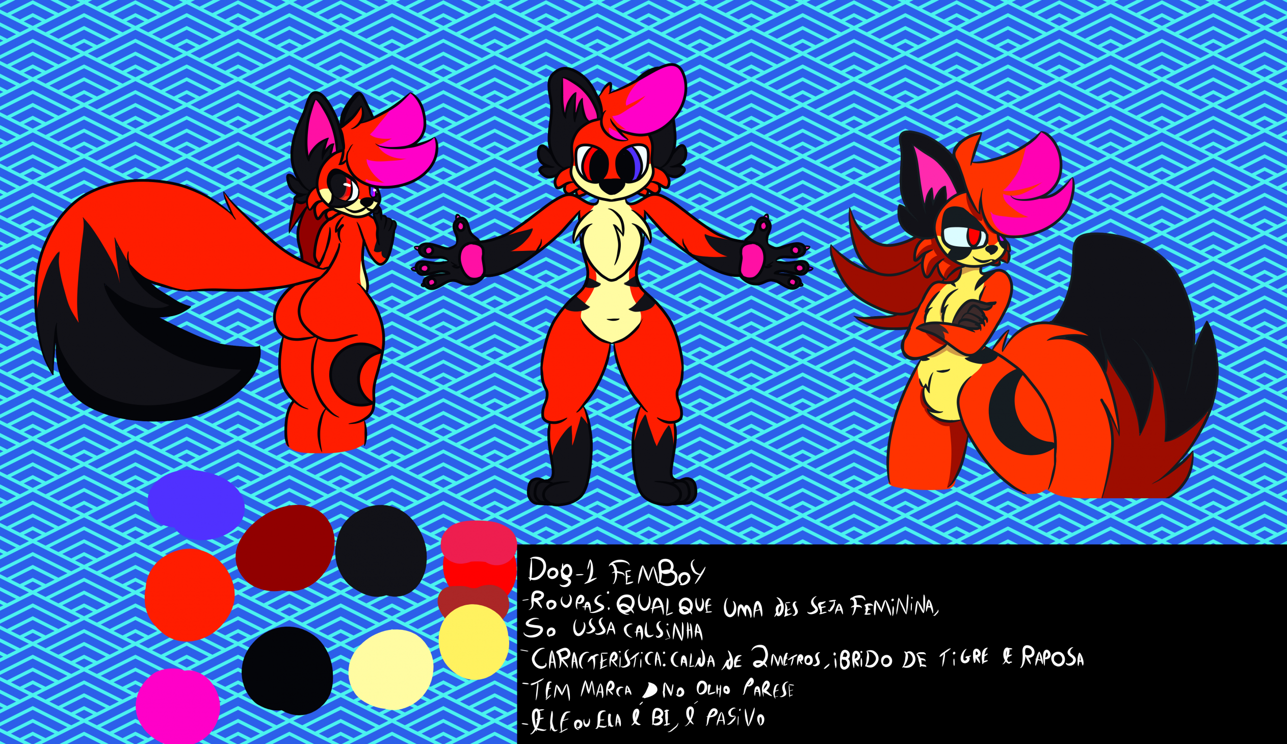 Dog-1 femboy ref by Dog-1 -- Fur Affinity [dot] net