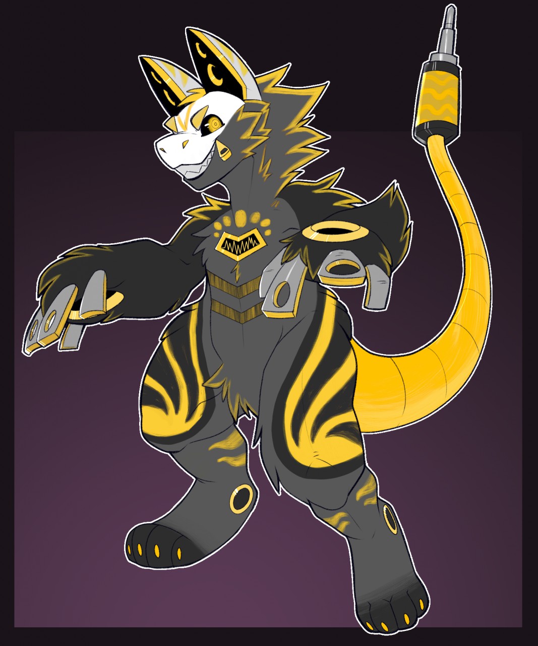 Static AMPWAVE FURSONA By Lightningbolt_Creator_Guardian --, 40% OFF