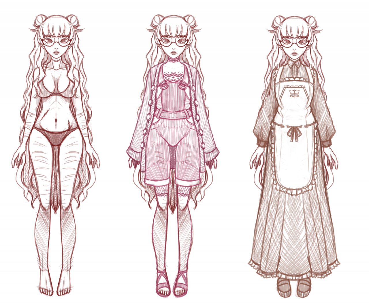 Arisu reference WIP (Bleach OC) by Dolohova -- Fur Affinity [dot] net