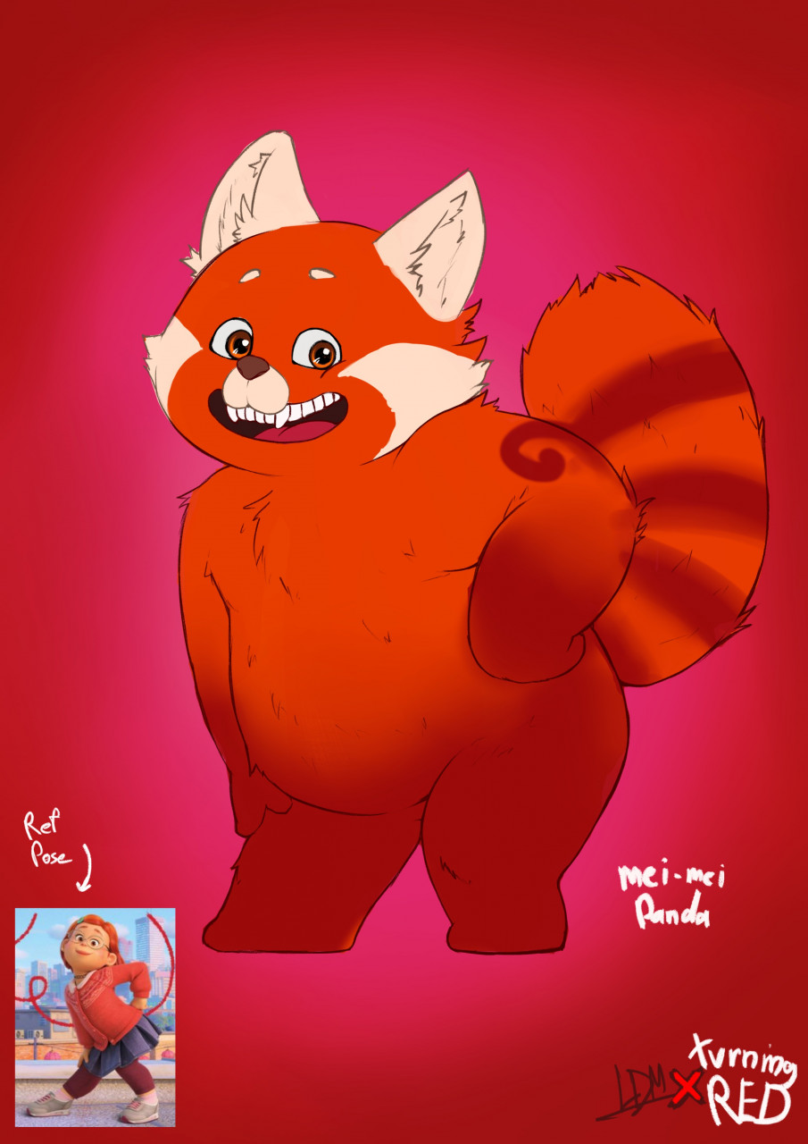 Mei-Mei Red Panda by domaster001 -- Fur Affinity [dot] net