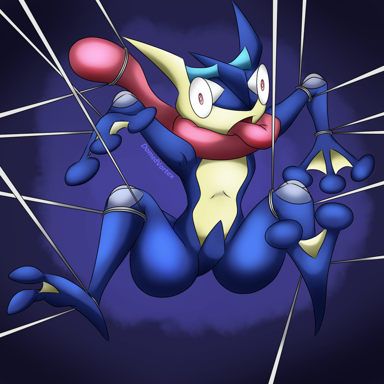 5 years ago, i drew ash greninja for fun. Yesterday, i decided that i  wanted to try again. I am very happy with how it came out, it is cool to see