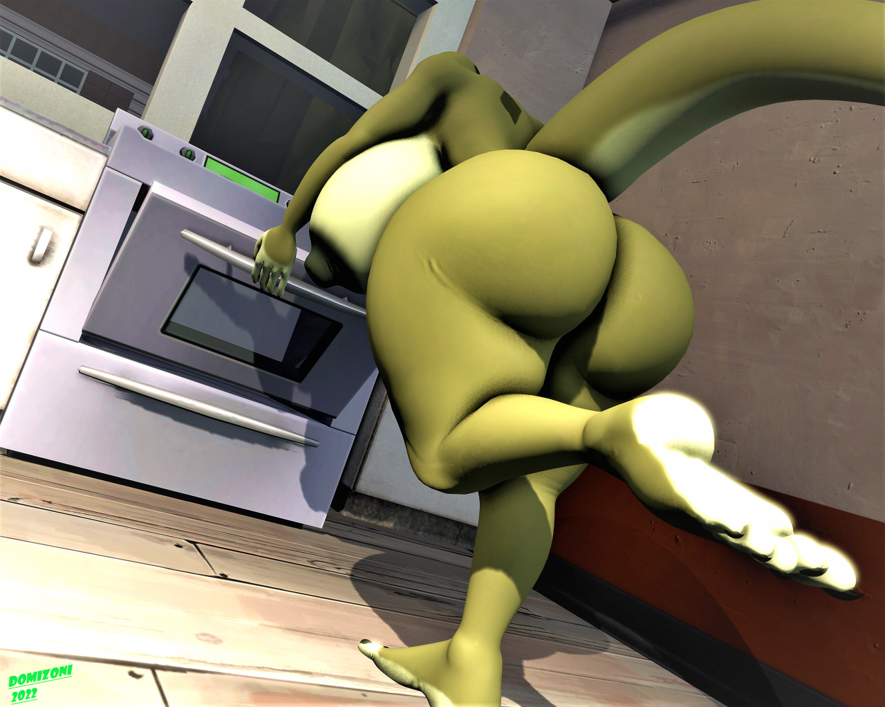 Rule D Artwork Anthro Appliance Ass Big Breasts Big Butt Breasts Digital Media Artwork