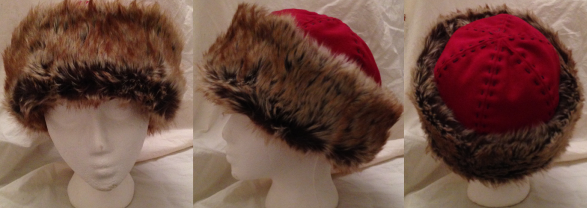 vikings fur hat