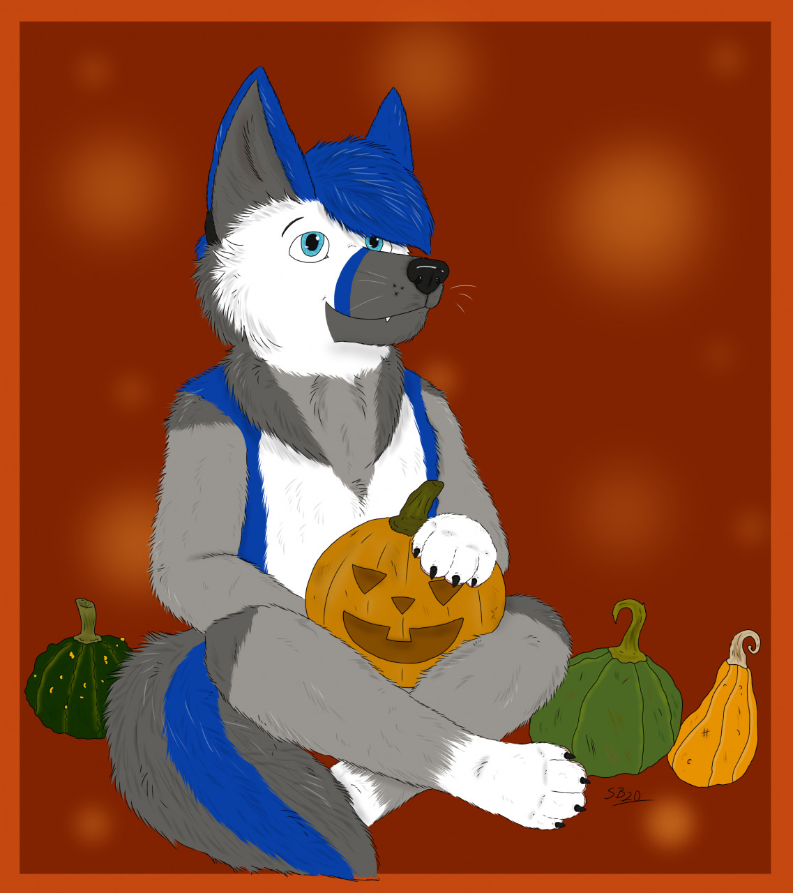 Nylo Halloween YCH by Doof_Fuchs Fur Affinity [dot] net