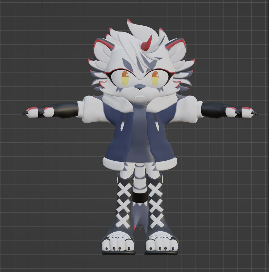 3d White Tiger by Doomerboy -- Fur Affinity [dot] net