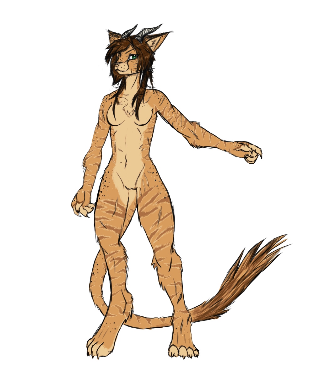 Kyjal Naddara (nude ver.) by DoppelShifter -- Fur Affinity [dot] net