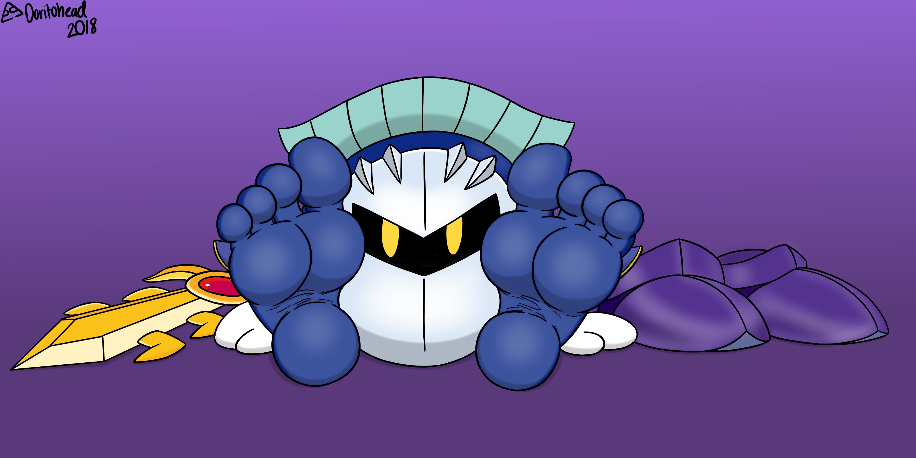 Meta knight maskless