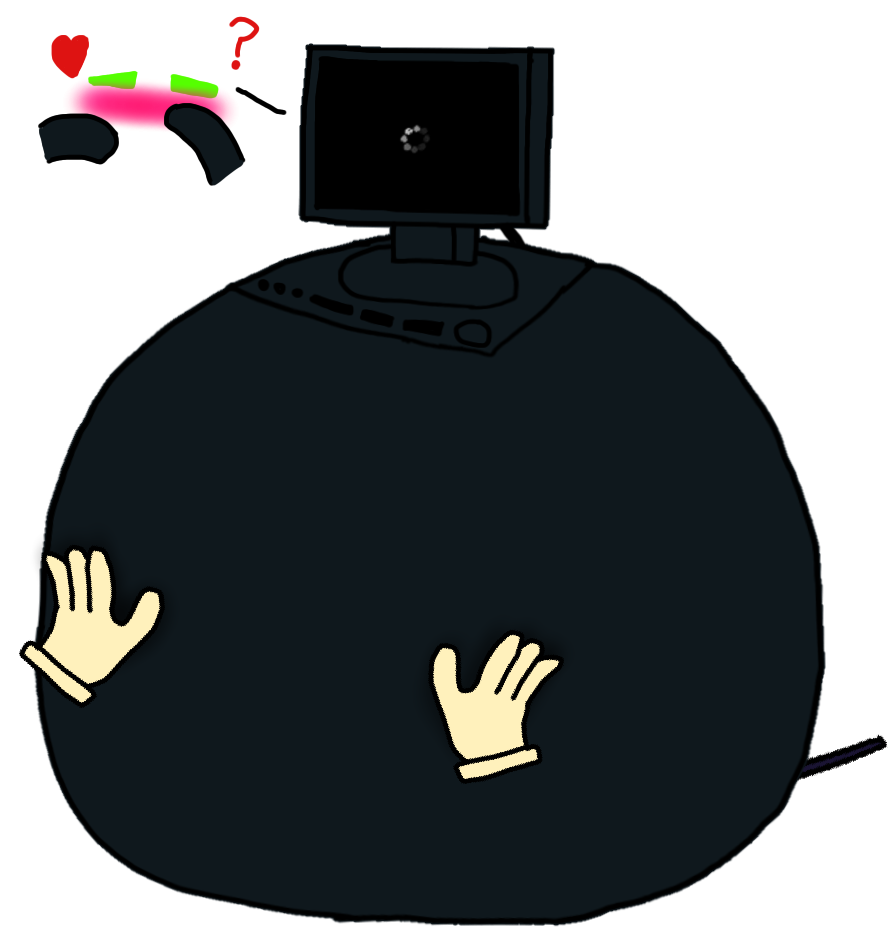 squishy monitor belly by Dothebossway -- Fur Affinity [dot] net