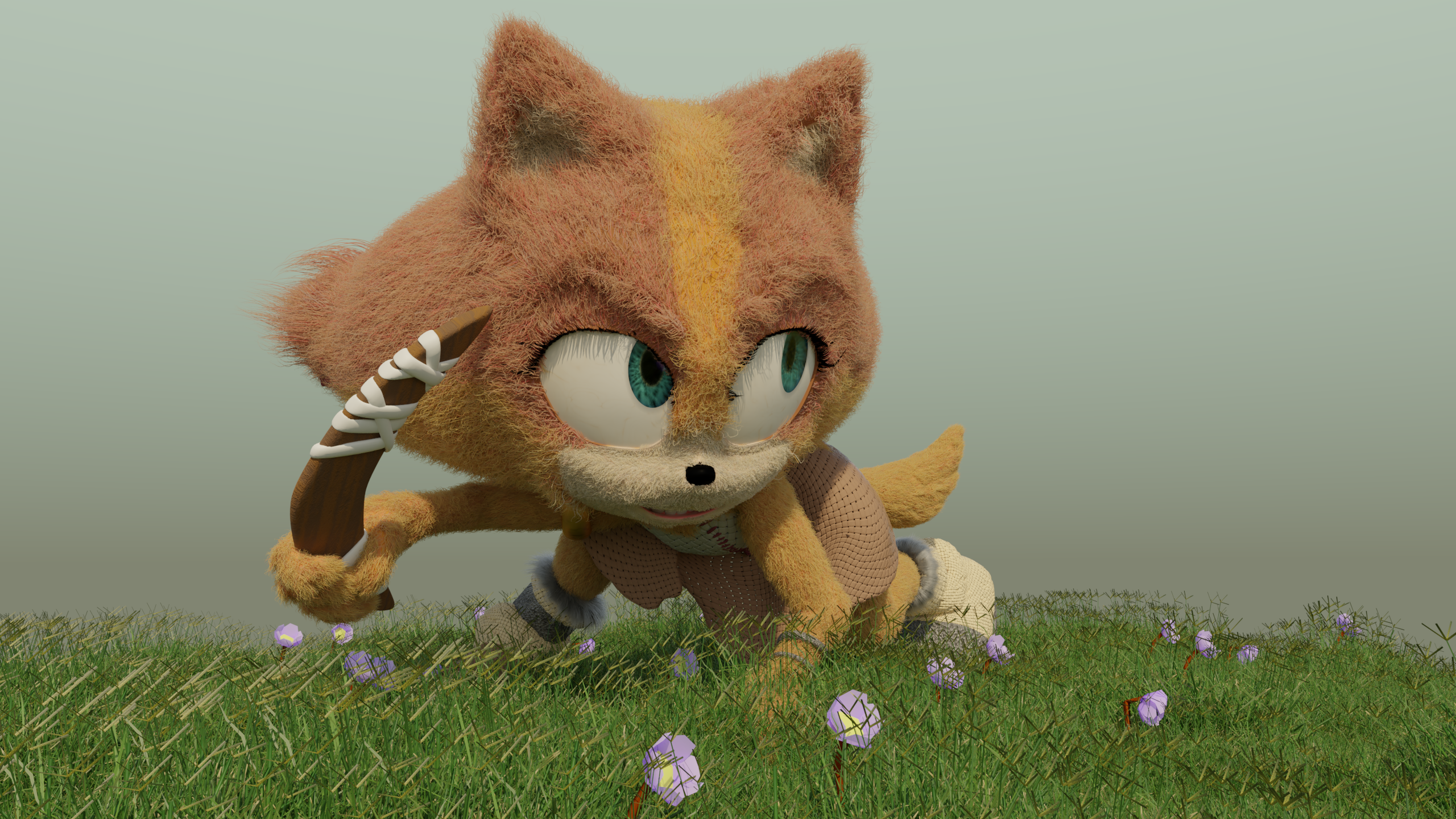 Meet Sonic the Hedgehog's new pal, Sticks the Jungle Badger