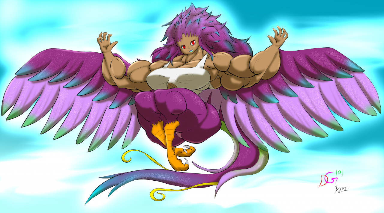 Monster Girl Monday! Harpy by downgrade101 -- Fur Affinity [dot] net