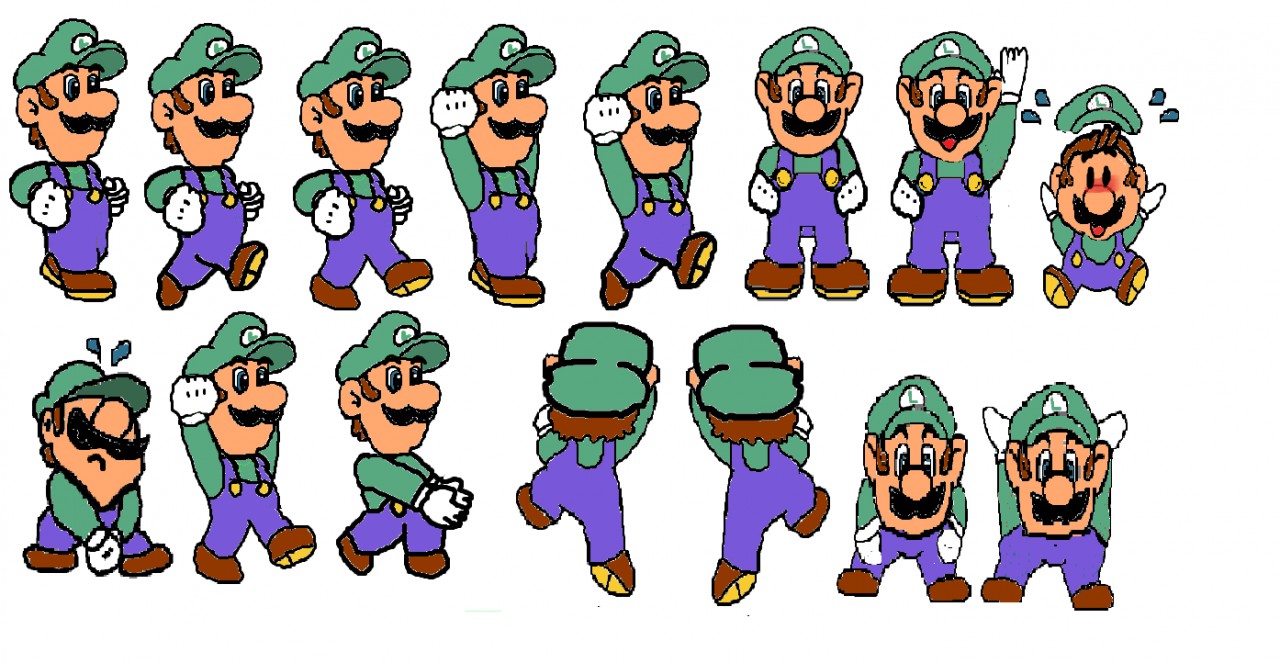 Mario bros sprites. Луиджи спрайт. Super Mario БРОС 2 Sprites. Smb3 Luigi. Super Mario Bros 3 Luigi.