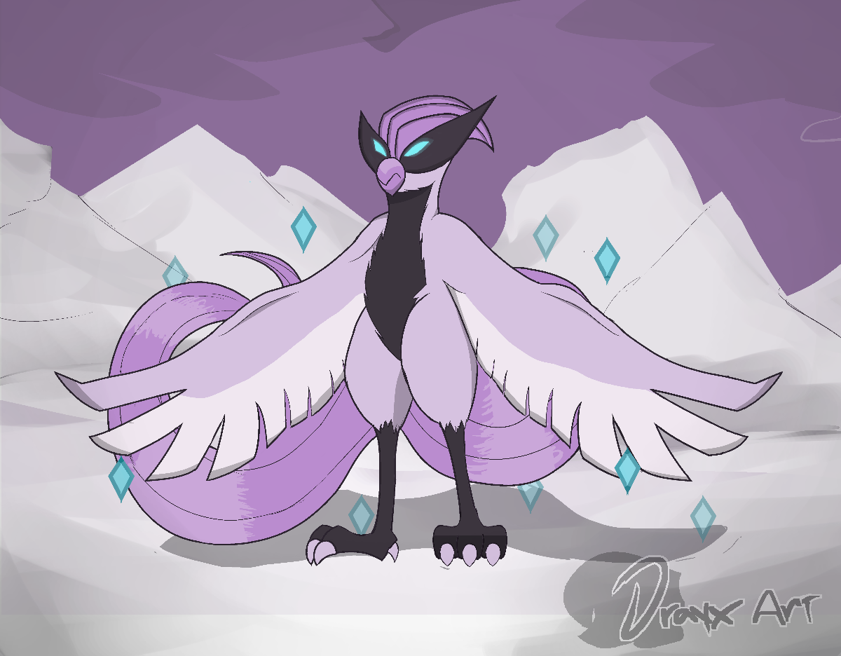 Galar Articuno by ItsDraconix -- Fur Affinity [dot] net