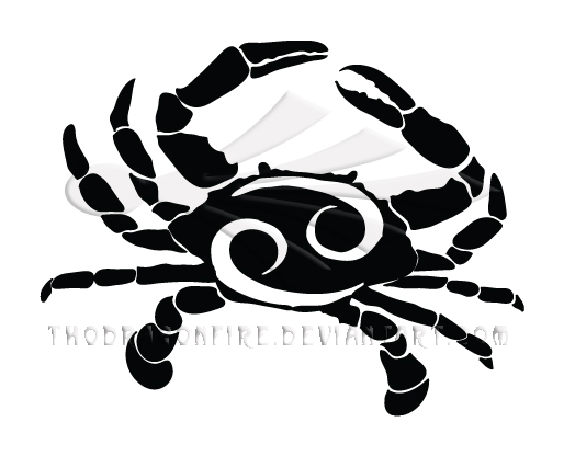 Cancer crab tribal by drachemetzger -- Fur Affinity [dot] net