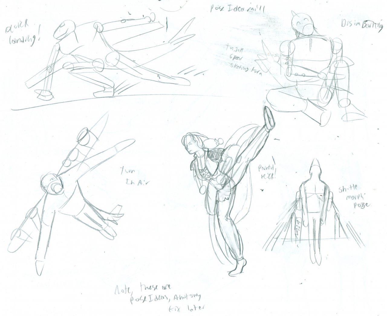 Pose Reference — 1800 pose references for your art on my website...