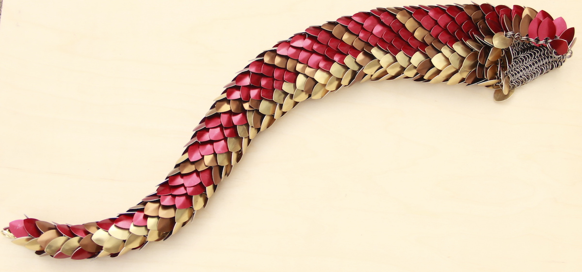 svært serie Sober Dragon Tail - red with bronze Vs by DracoLoricatus -- Fur Affinity [dot] net