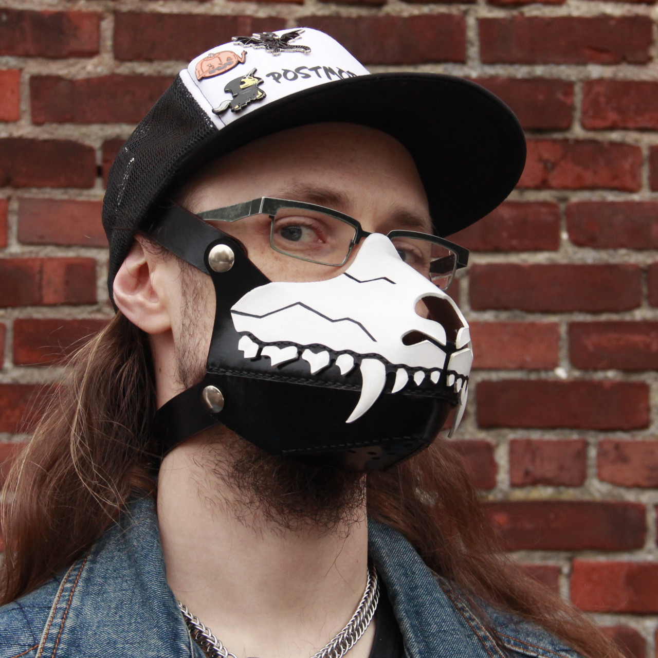 Wolf Skull Muzzle Mask by DracoLoricatus -- Fur Affinity [dot] net