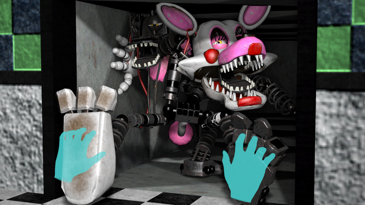 FNAF Tickles Wanted: Mangle~ by draconous6 -- Fur Affinity [dot] net