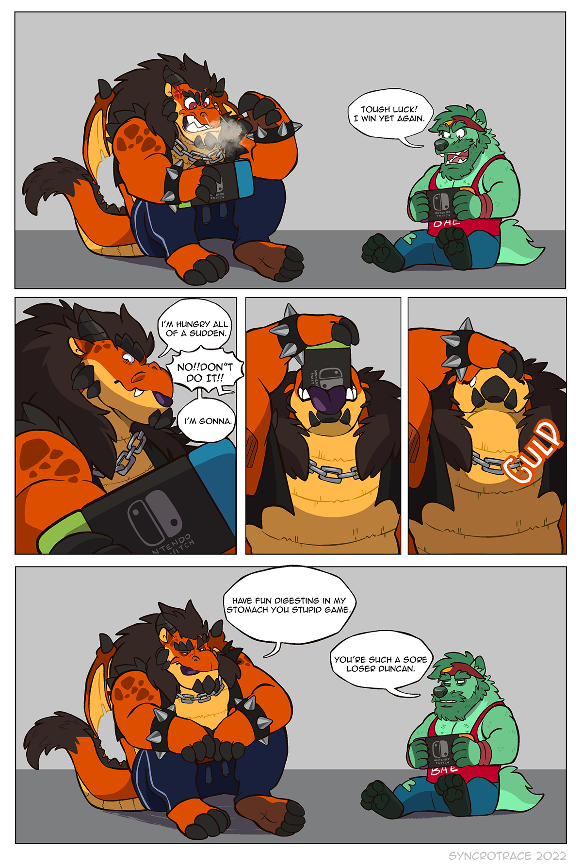 Sore Loser by DracoSyndrome -- Fur Affinity [dot] net