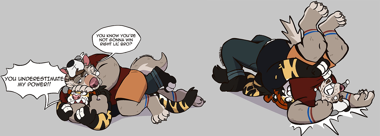 Bros TF - wrestling edition! by Skuell -- Fur Affinity [dot] net