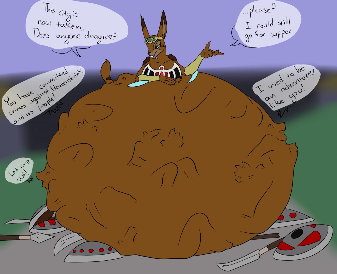 Khajiit vore