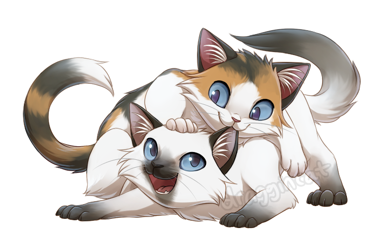 Ragdoll Cat Icon - Commission by milkyway_arts -- Fur Affinity