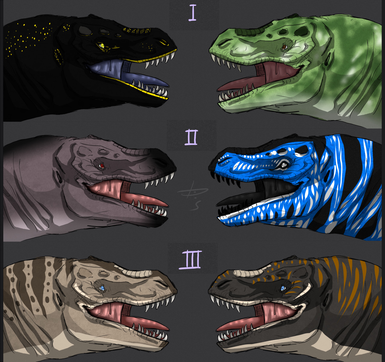 Head color T-Rex by DragoDi -- Fur Affinity [dot] net