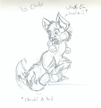 how to draw chibi furry