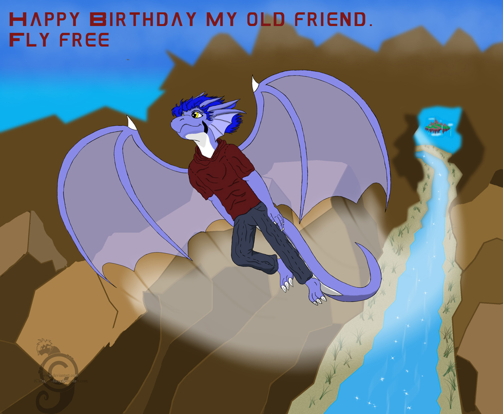 Birthday gift for Snowfyre 2016 by Dragon-Furry -- Fur Affinity [dot] net