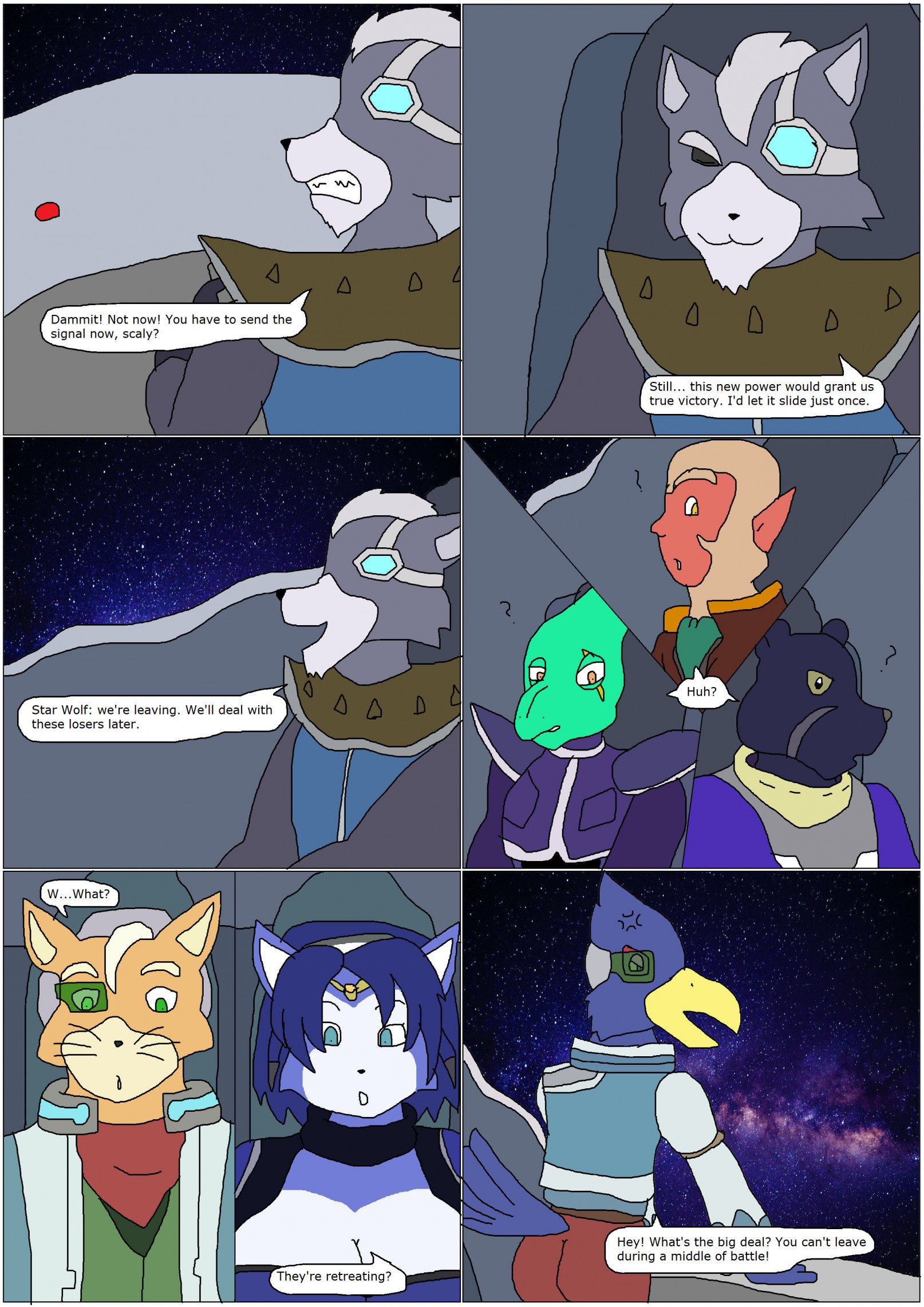 Space Mons Ch 9 Part 6 By Dragonballfan -- Fur Affinity [Dot] Net