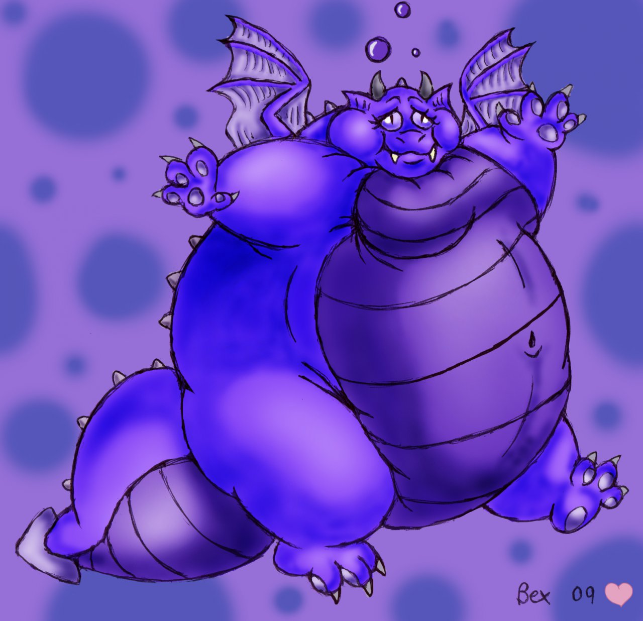 The blueberry effect by dragonbex -- Fur Affinity [dot] net