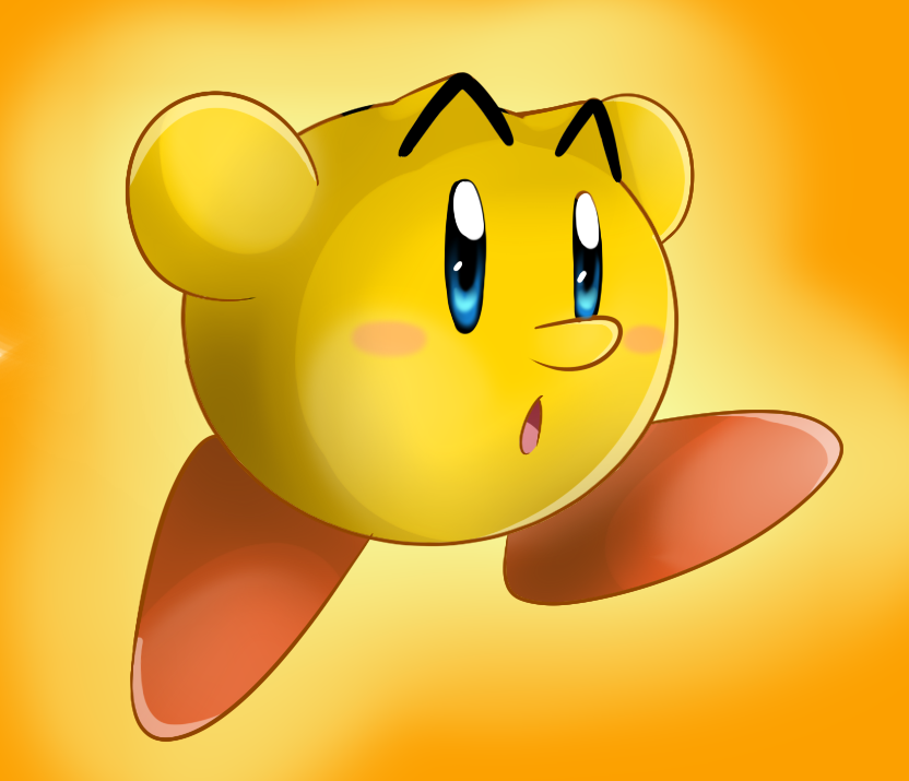 kirby pac by DragonBomber -- Fur Affinity [dot] net