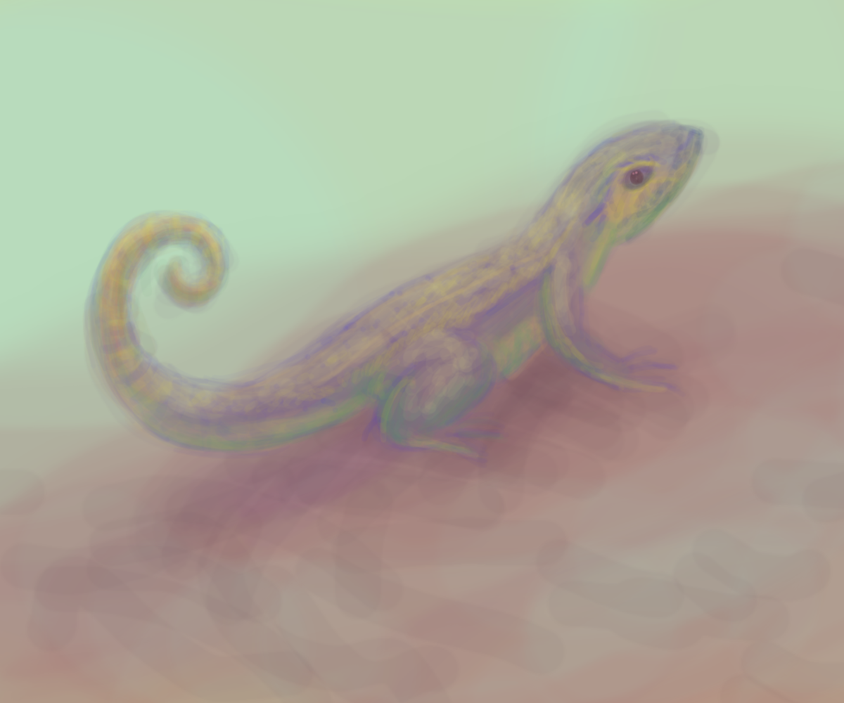 08-21-19 [Curly Tailed Lizards in Pubix Parking Lot] by DragonComic -- Fur  Affinity [dot] net