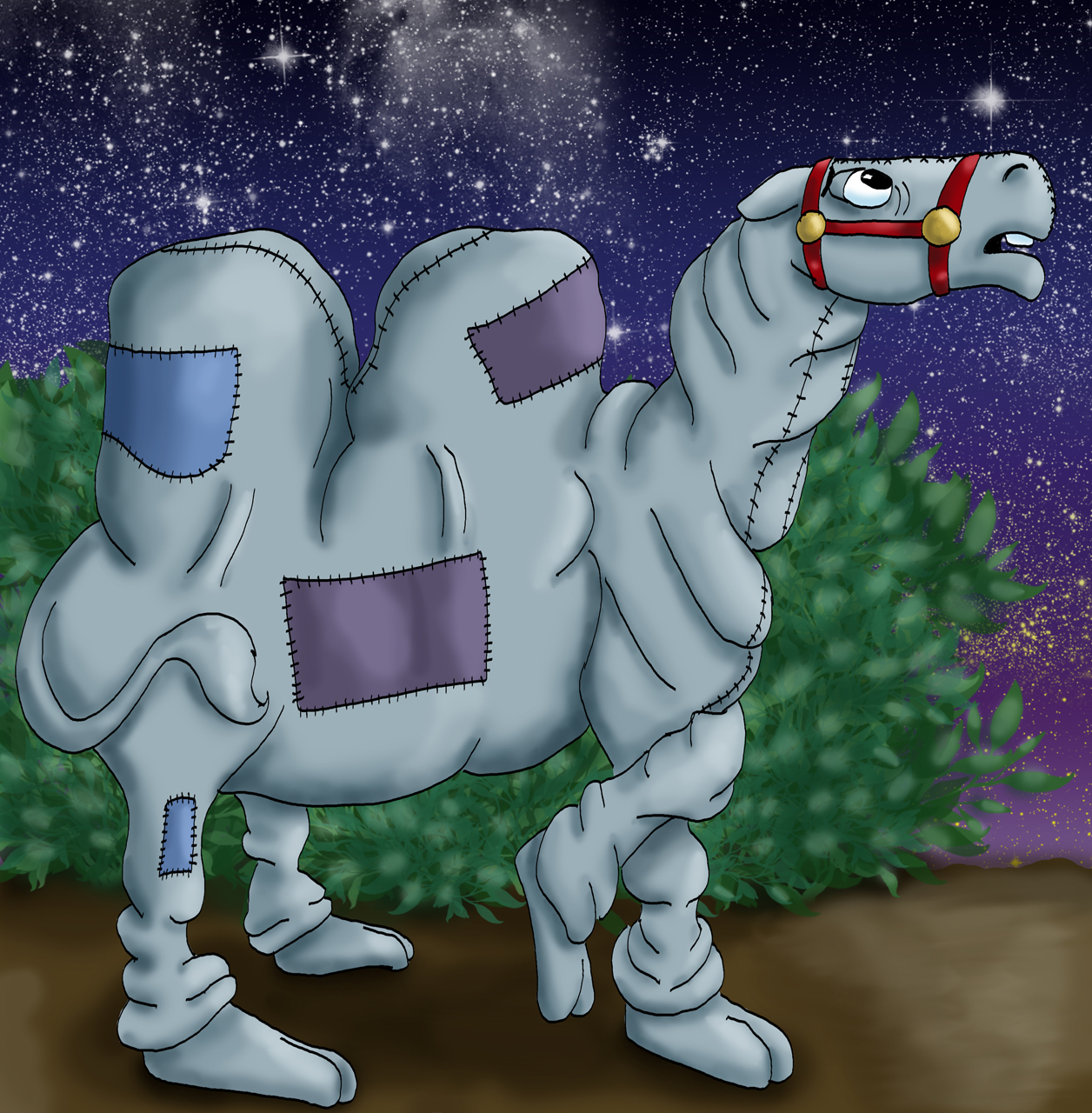 The Camel Blue by dragondoodle Fur Affinity dot net