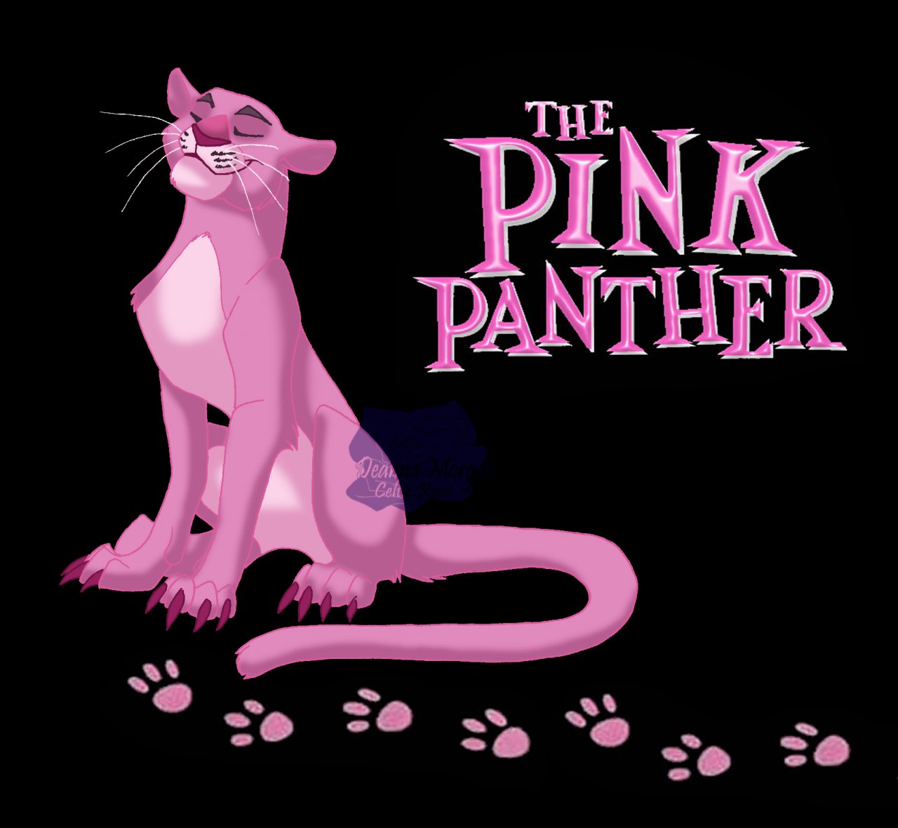 the pink panther fanart｜TikTok Search