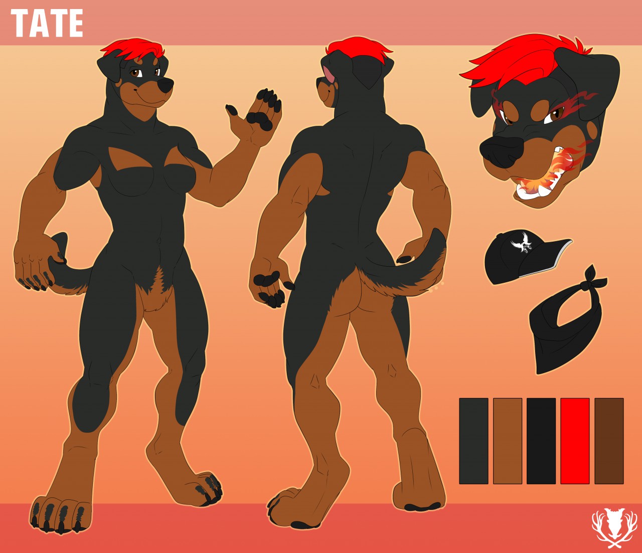 Rottweiler Head Foam Base by JessieTwolf -- Fur Affinity [dot] net