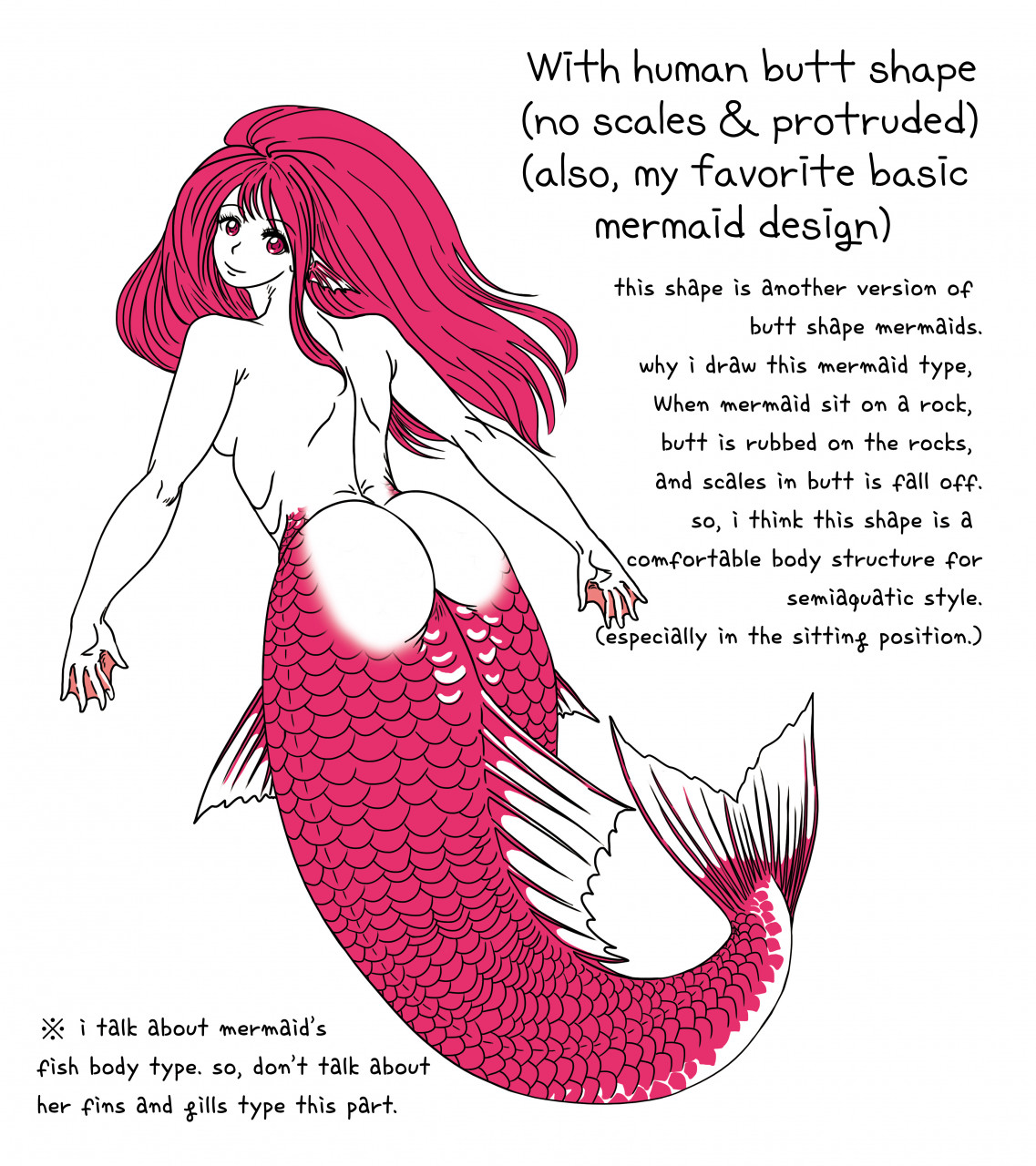 Mermaid shop body shape