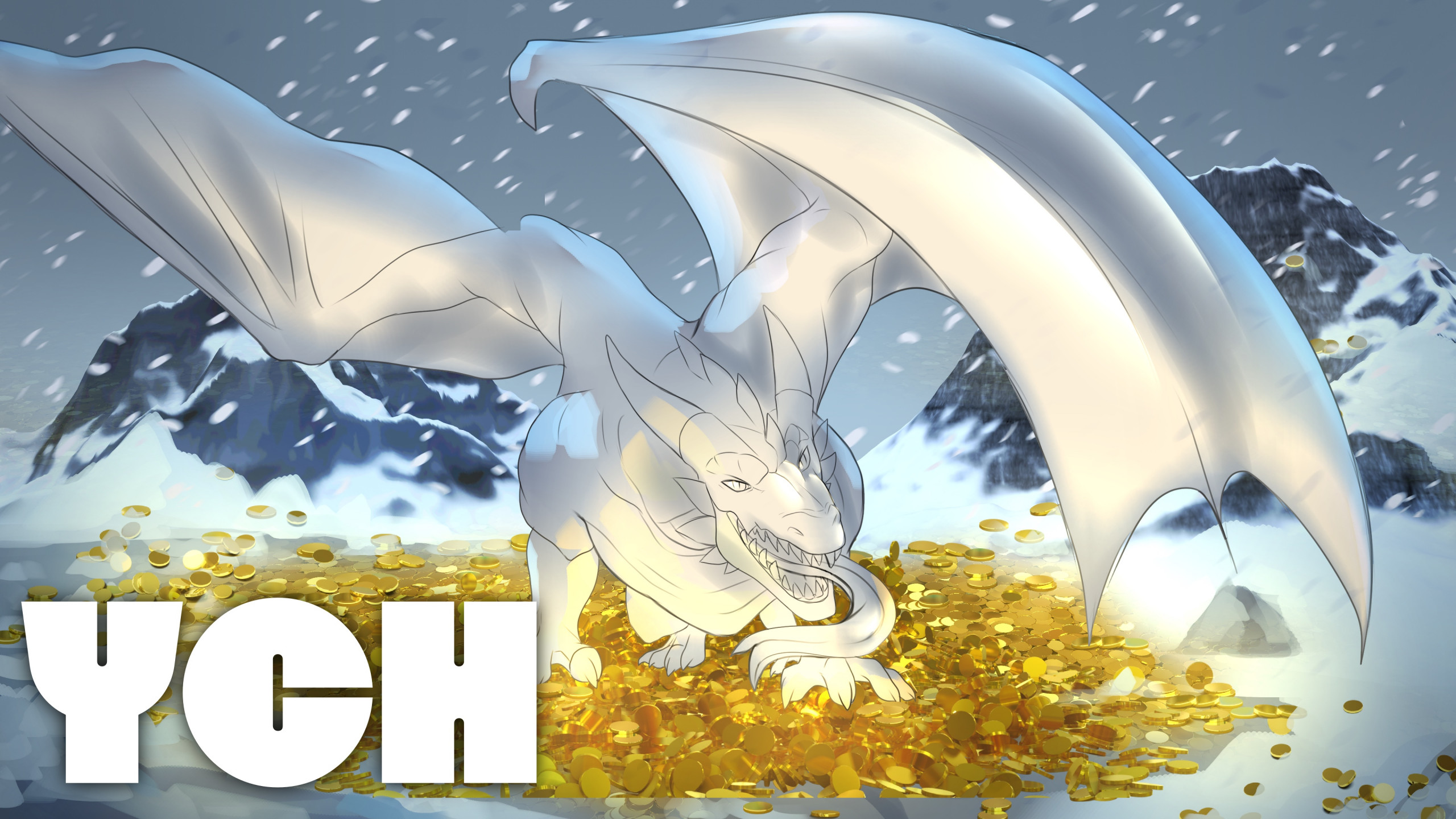 Snow Dragon YCH [OPEN]