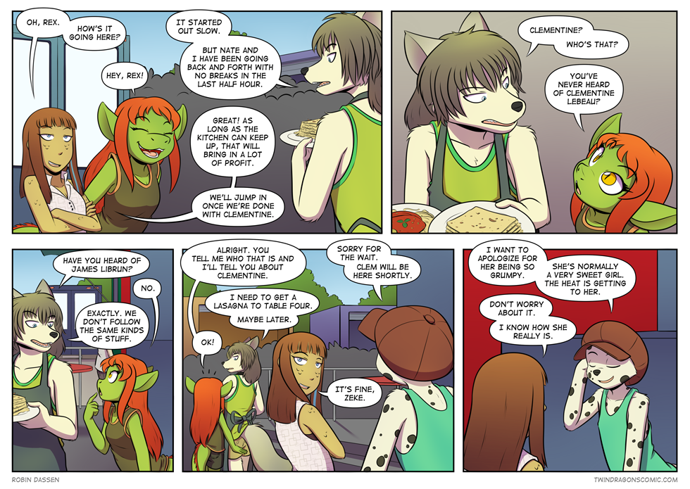 Twin Dragons page 332: Differences