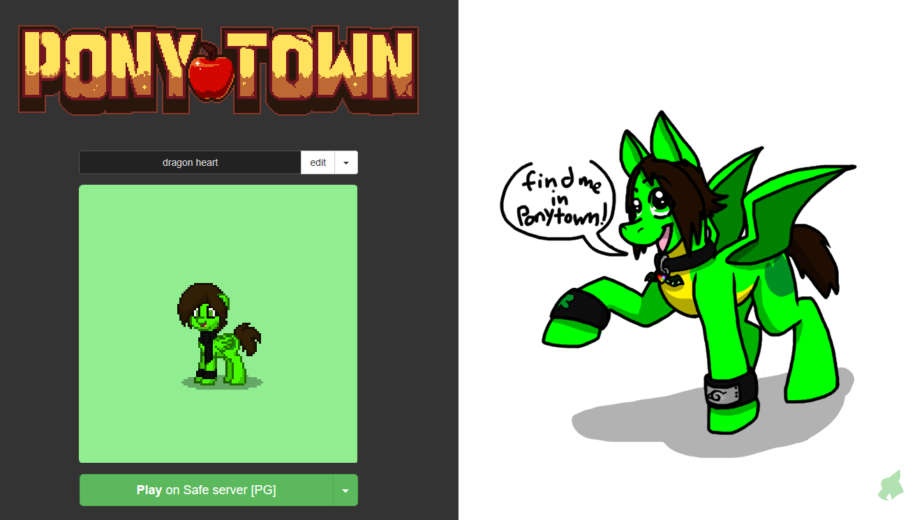 pony town anyone? by dragonlover814 -- Fur Affinity [dot] net