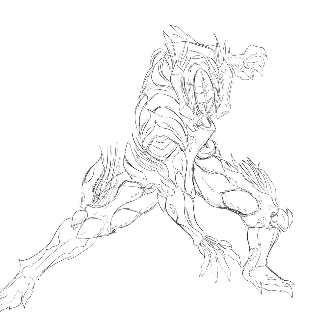 Nidus Wip By Dragonofdarkness13 Fur Affinity Dot Net