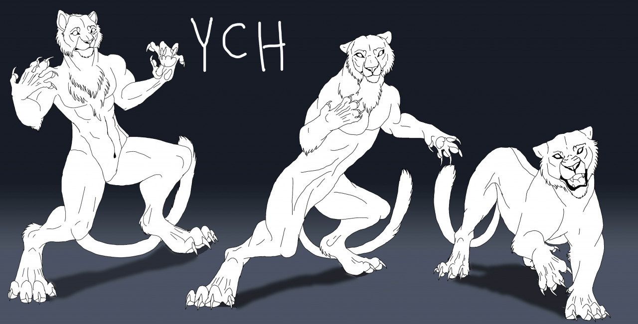 YCH size difference 2 - YCH.Commishes