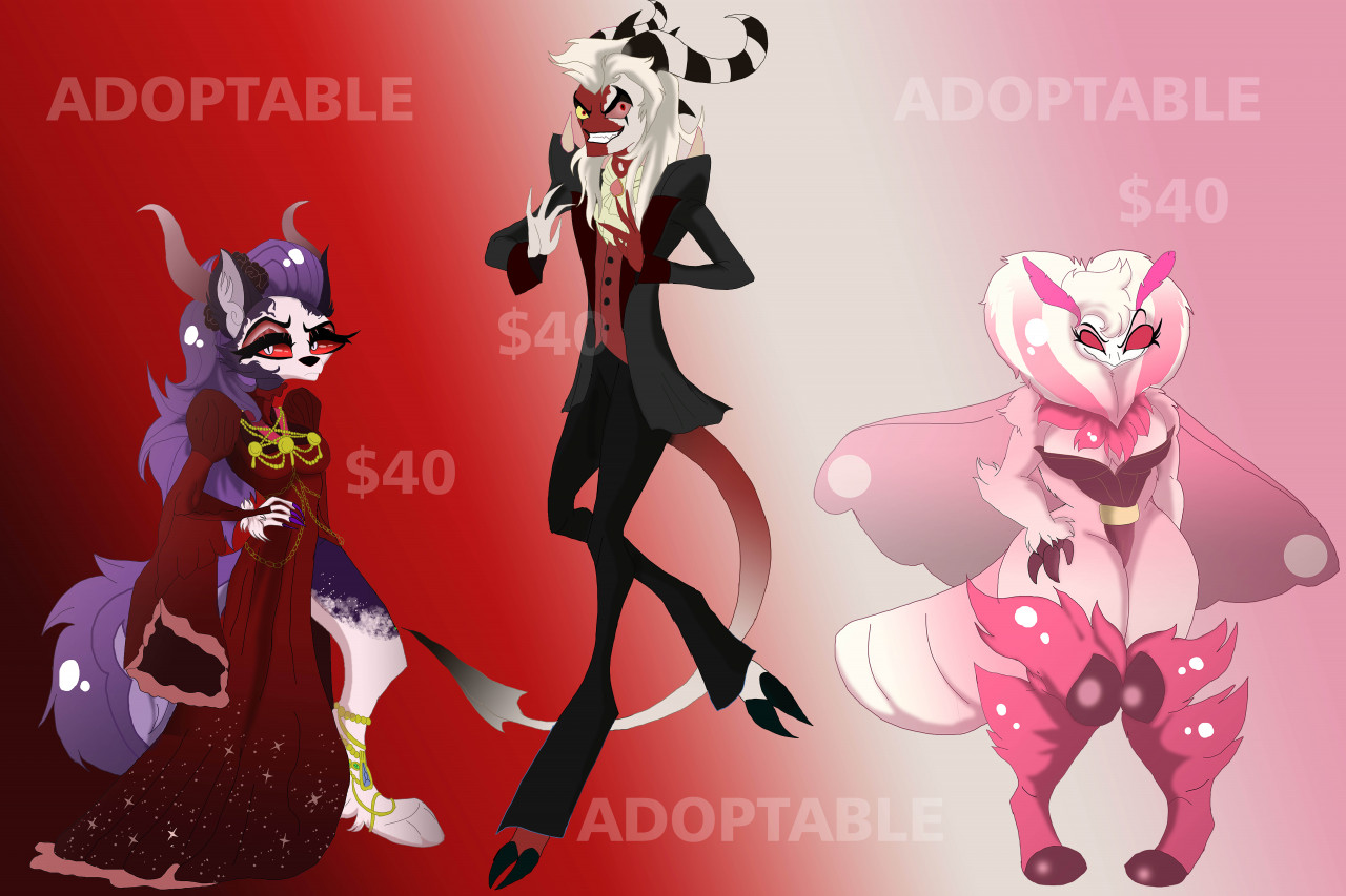 The Richest Characters Helluva Boss Adopts (open) By 