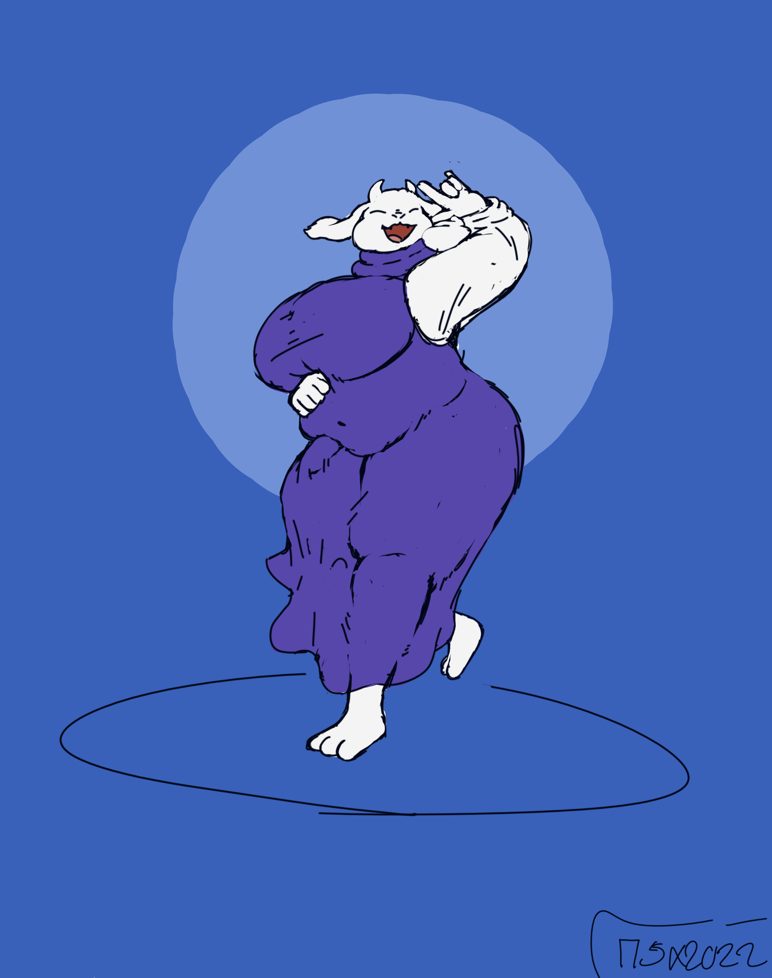 herm toriel by dragontis6gr8er -- Fur Affinity [dot] net